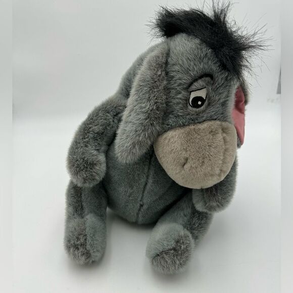 Disney Eeyore Plush Stuffed Animal Toy Removable Tail 15 Inch Winnie the Pooh - Picture 1 of 7